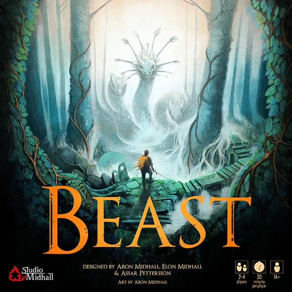 Beast board game front box cover