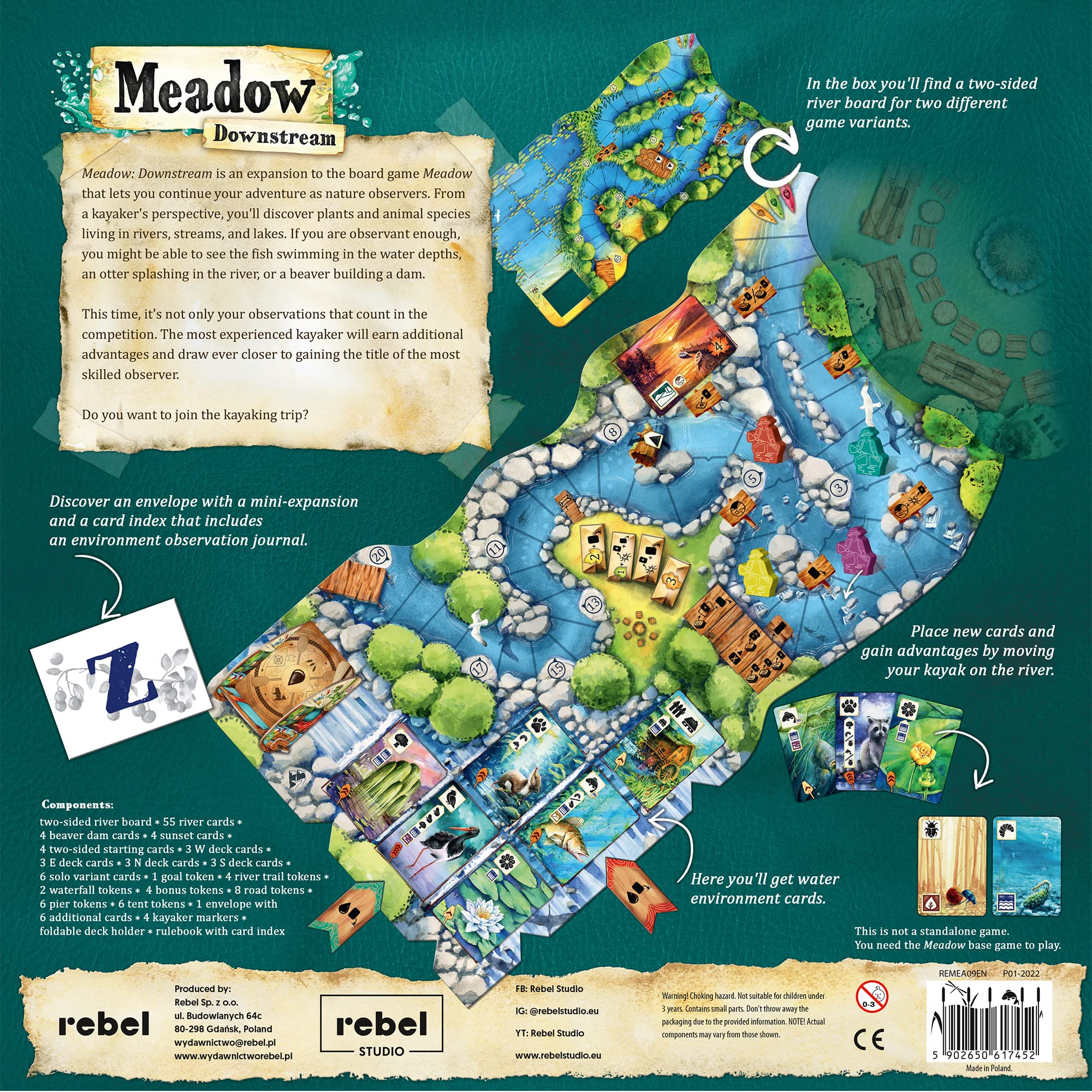 meadow downstream back of the box